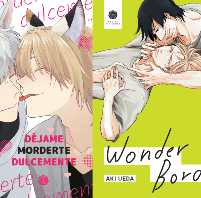 Pack de Mangas 2 - Wonder Border y Déjame morderte dulcemente - Recoger en el evento